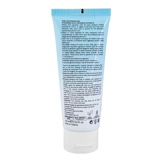 Pastel Lab Purifying Face Peeling Gel With Hyaluronic Acid, 100ml