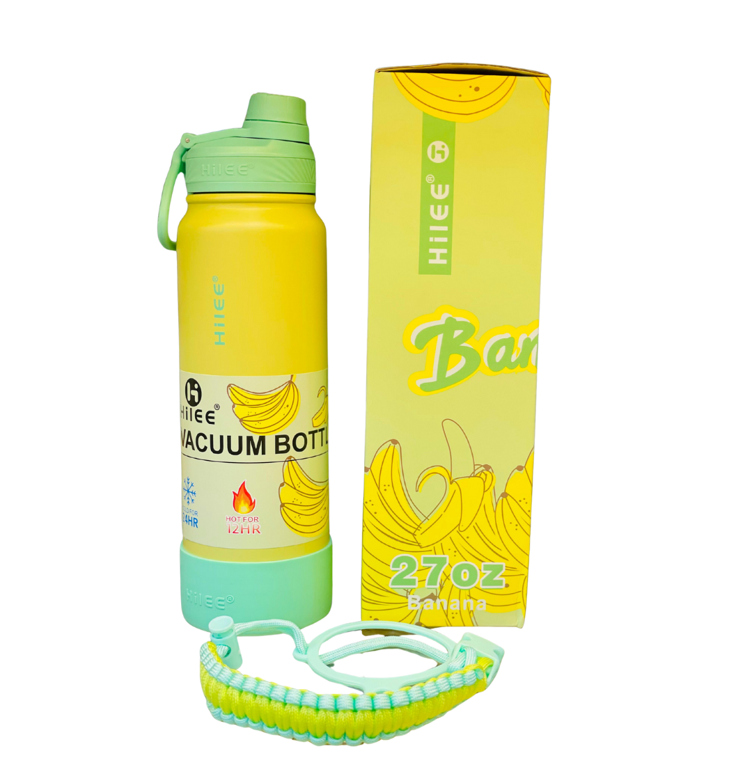 Hilee Insulated Bottle Yellow/Green