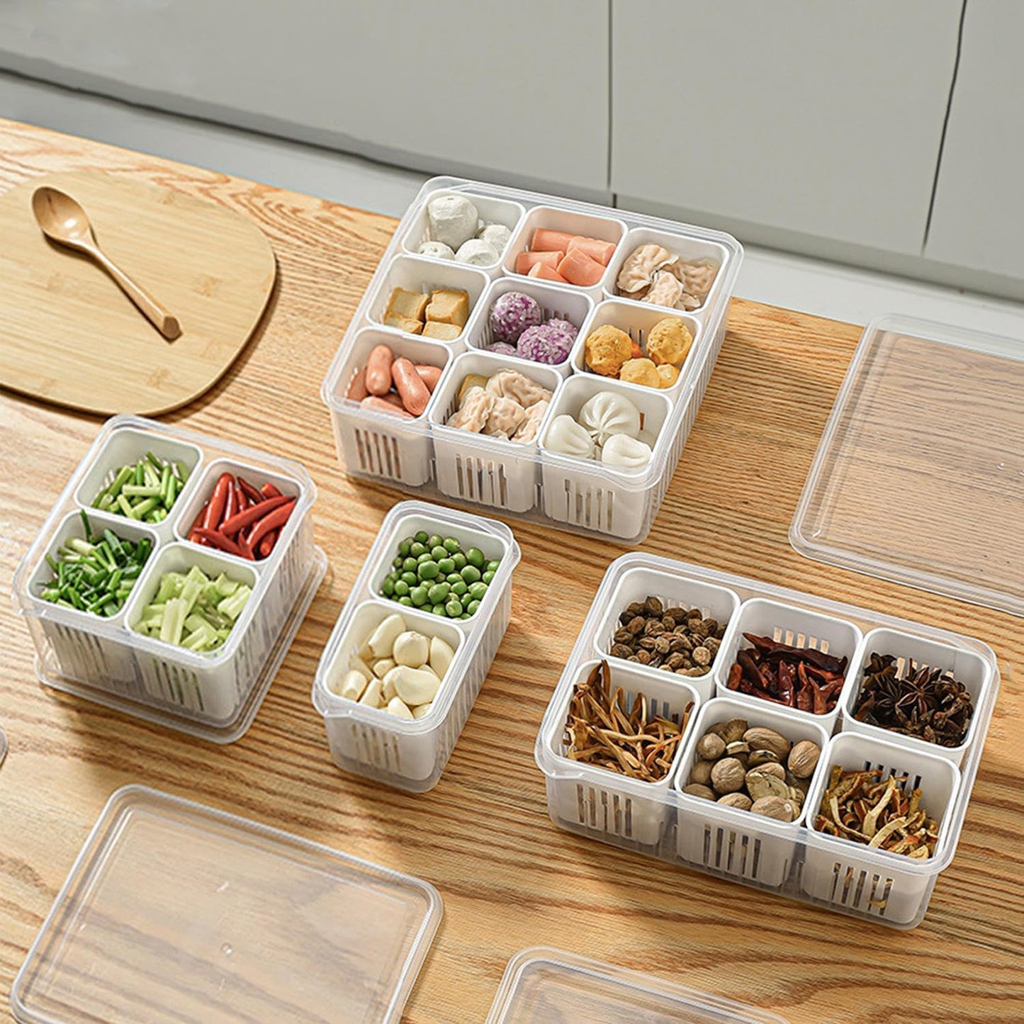 Multi Compartment Storage Box