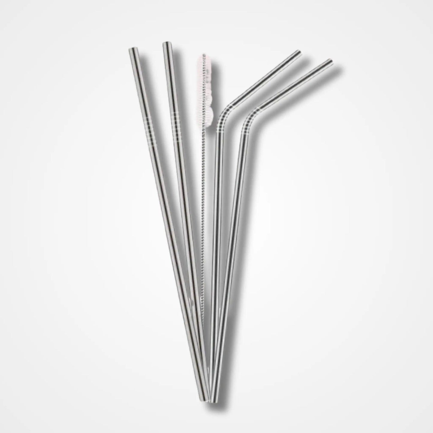 Stainless Steel Straws for Drinking with Brushes
