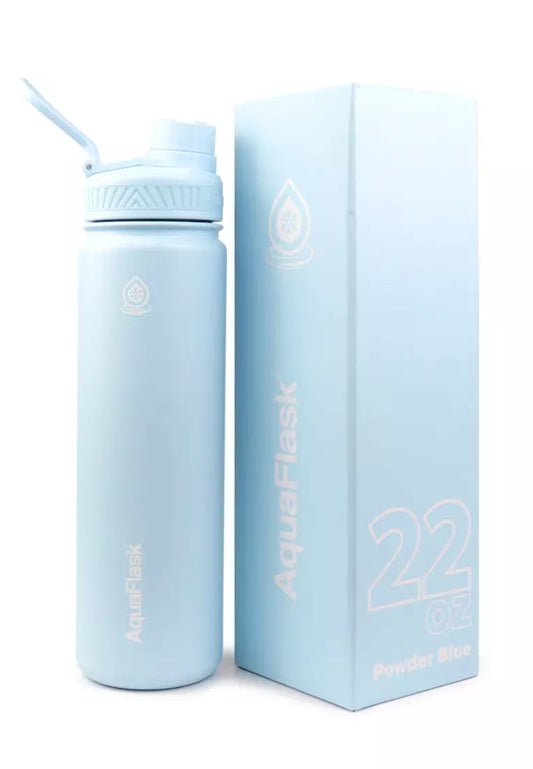 AquaFlask Original Vacuum Bottles (40oz) Powder Blue