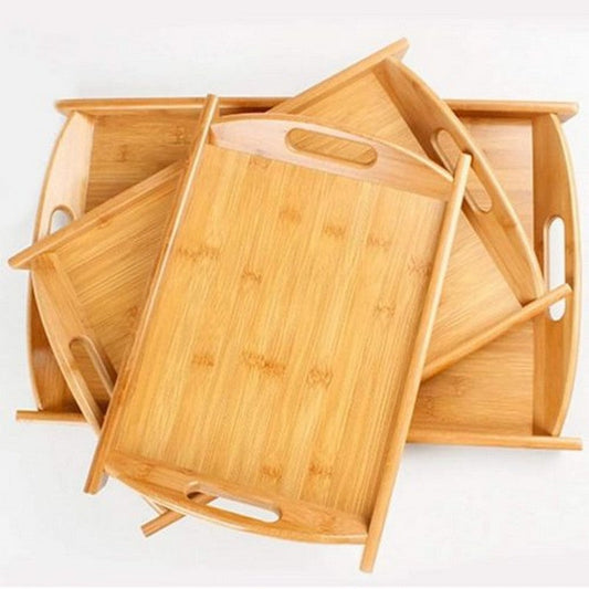Wooden Tray Set of 3