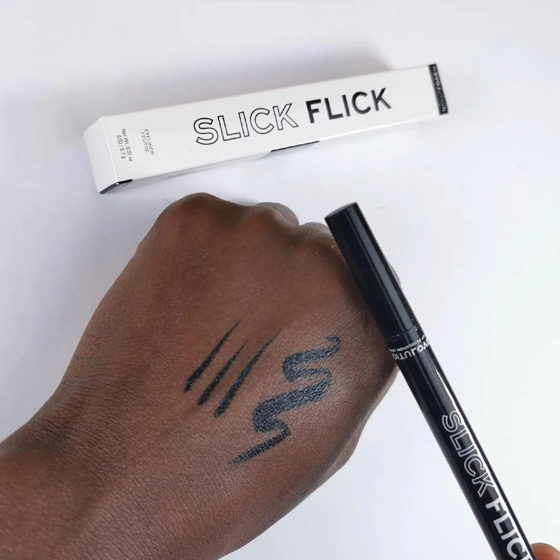 Revolution Slick Flick Eyeliner Black 0.7gm