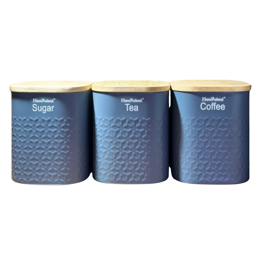 Metal Storage Jar 3 Piece