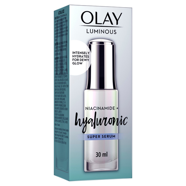 Olay Luminous Niacinamide + Hyaluronic Super Serum, 30ml osbshop.pk
