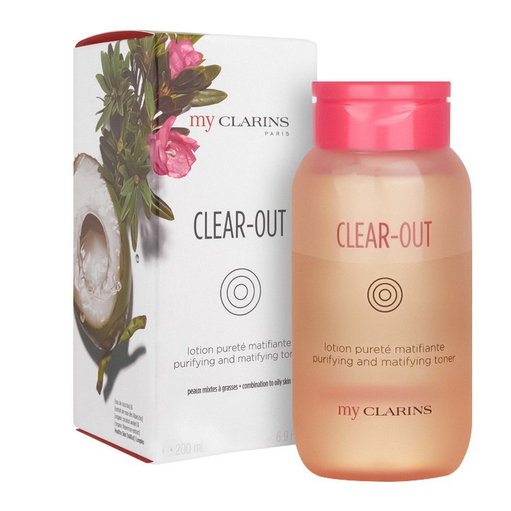 Clarins Clear-Out Purifying & Matifying Toner 200ml osbshop.pk
