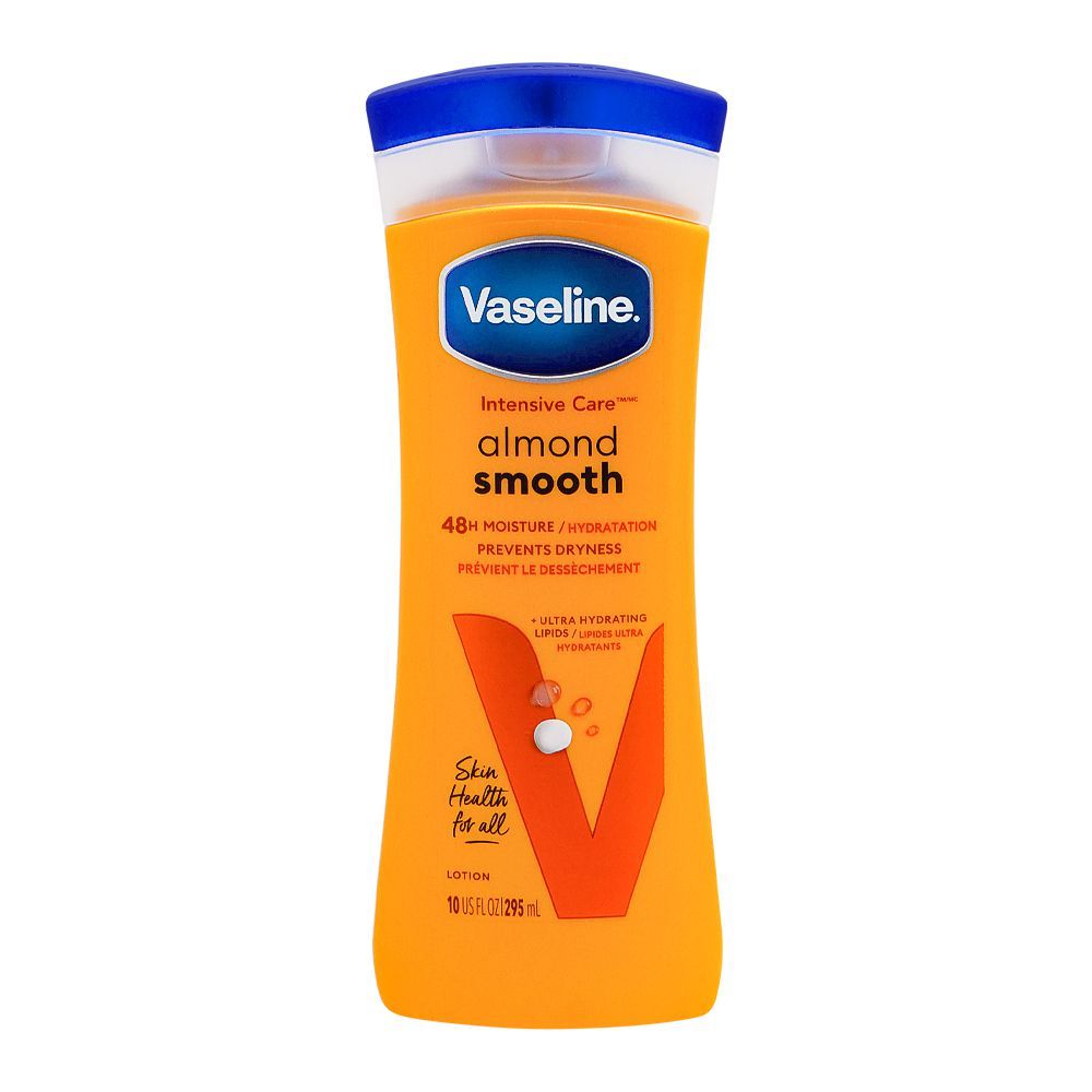 Vaseline Intensive Care Almond Smooth Body Lotion, 295ml osbshop.pk