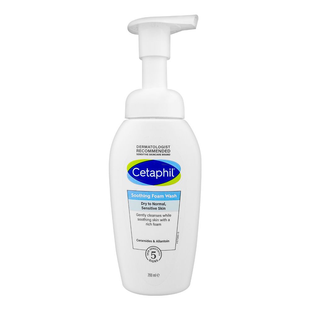 Cetaphil Soothing Foam Wash - 200Ml osbshop.pk