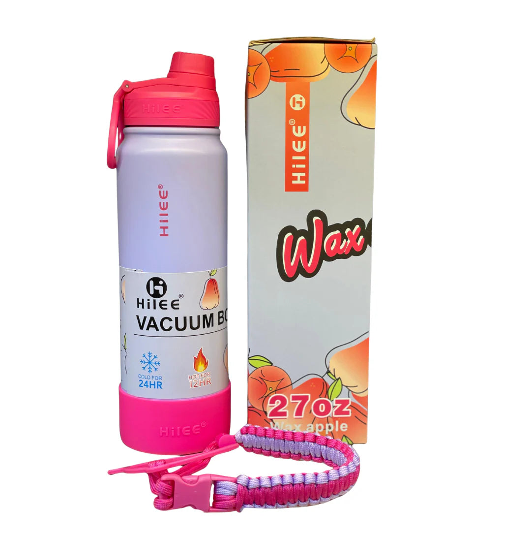 Hilee Insulated Bottle White/Pink