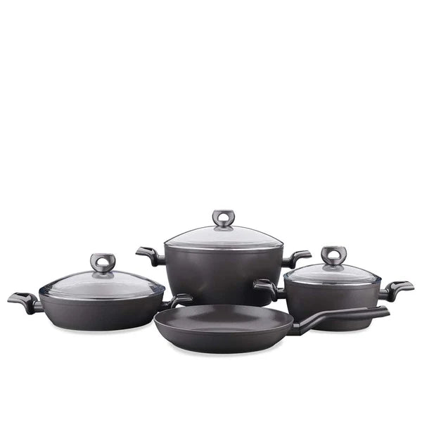 Korkmaz Doria 7-Piece Non Stick Cookware Set osbshop.pk