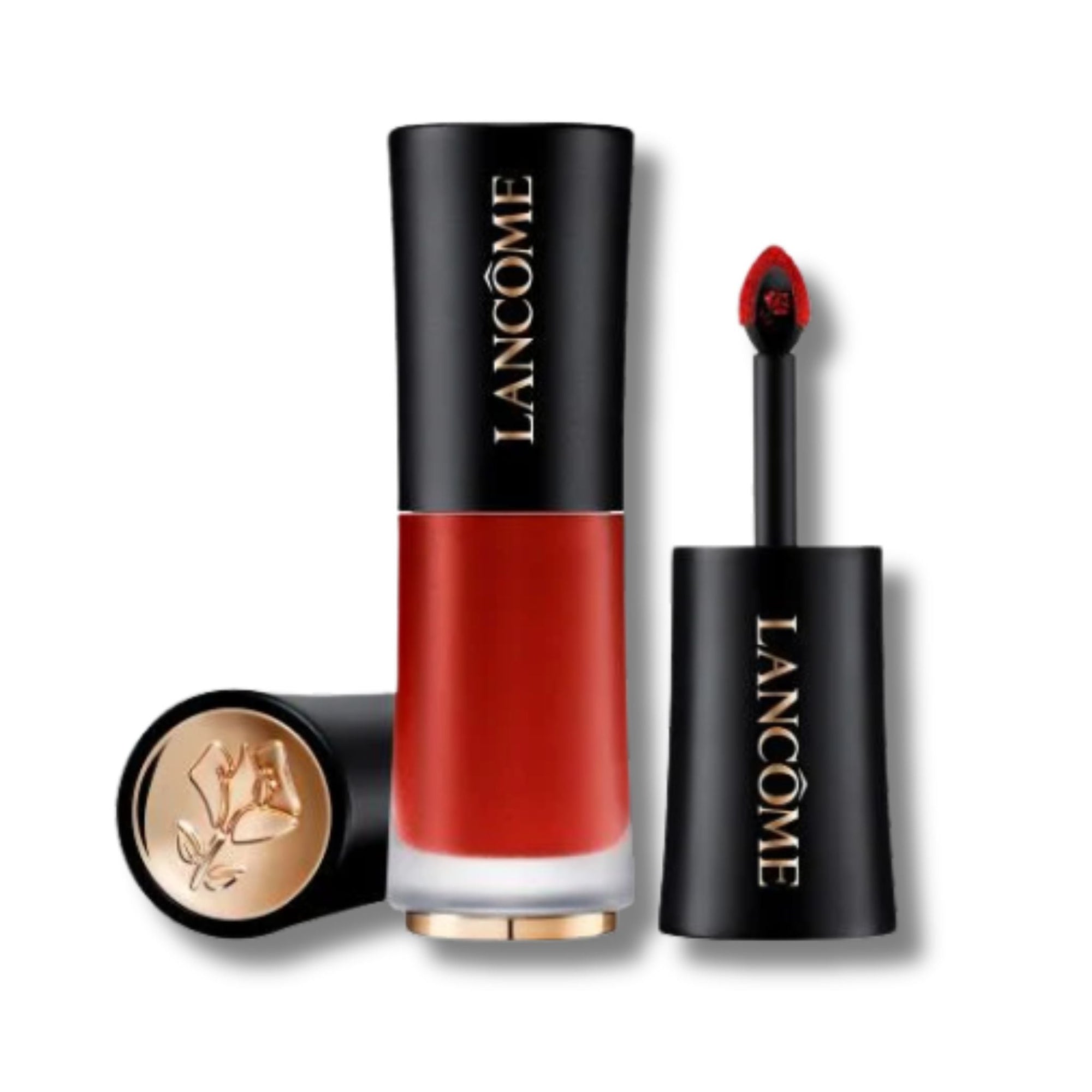 Lancome L'Absolu Rouge Drama Ink Semi-Matte Liquid Lipstick, 196 French Touch osbshop.pk