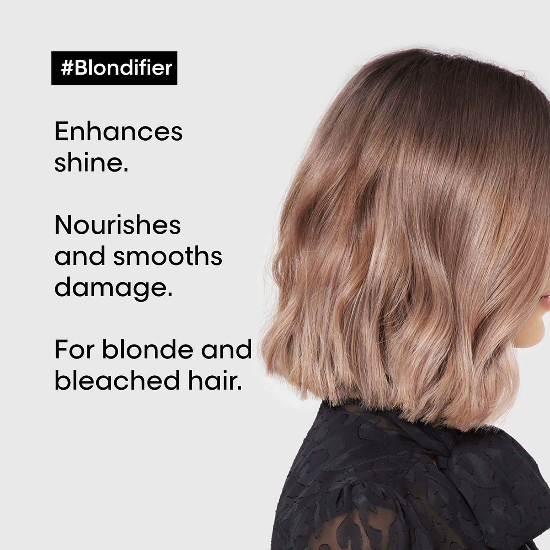 L'Oreal Blondifier Gloss Shampoo 300ml osbshop.pk