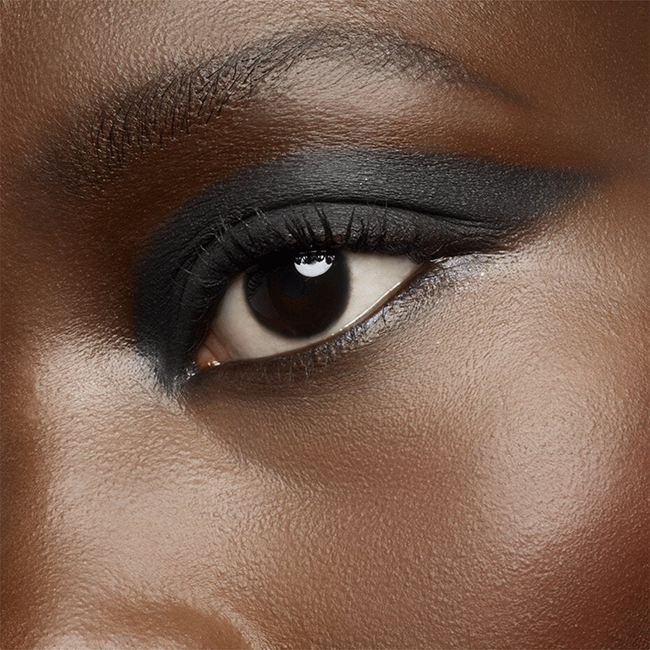 YSL Velvet Crush Matte Eyeshadow, 32 Unaccessible Black osbshop.pk