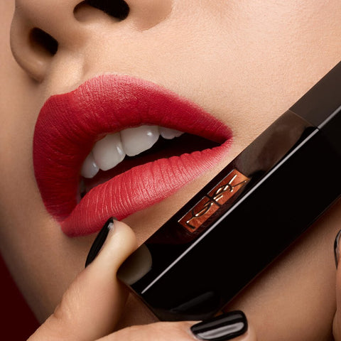 YSL RougeThe Slim Velvet Radical Matte Lipstick, 308 Radical Chili osbshop.pk