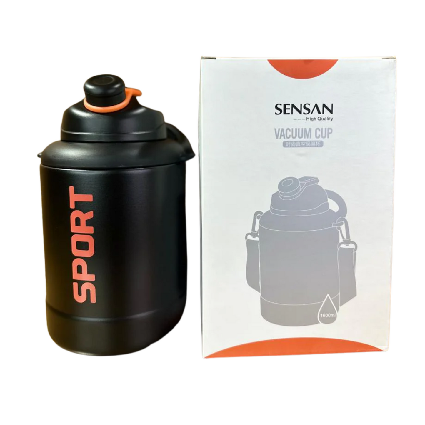 Vacuum Insulated Steel Water Bottle 1600 ML