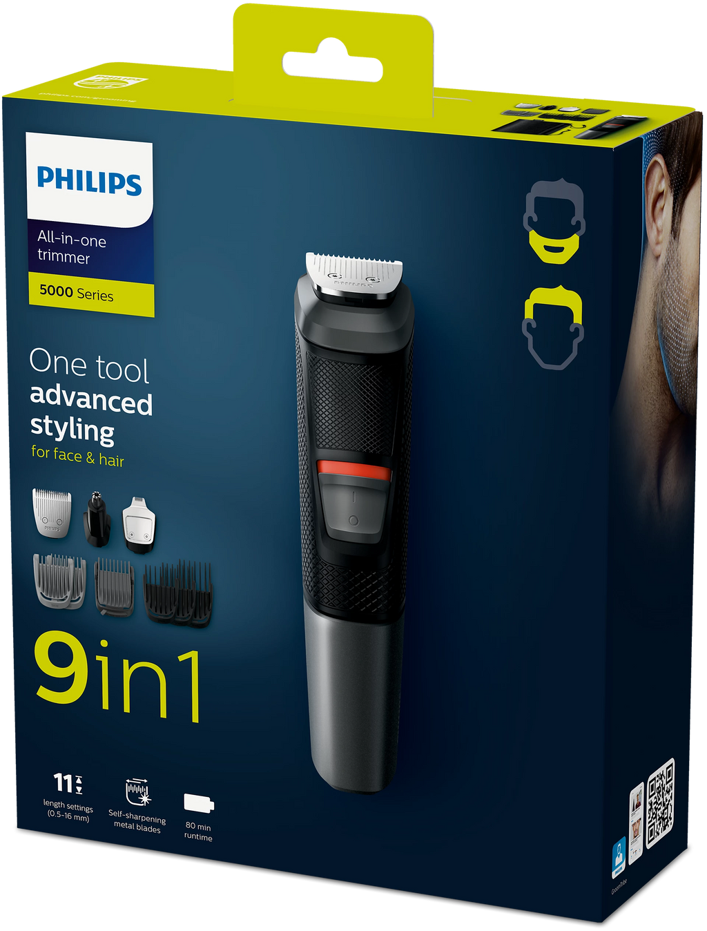 Philips Multigroom 9 Tools Trimmer MG5720 osbshop.pk