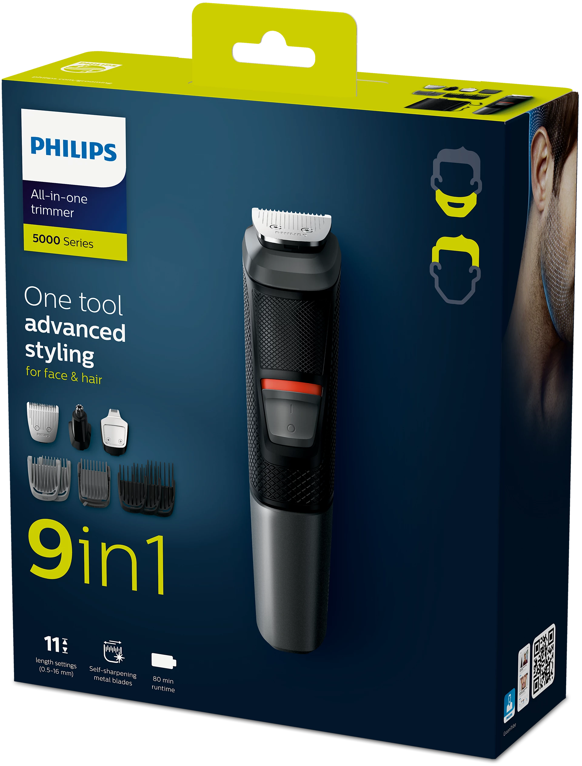 Philips Multigroom 9 Tools Trimmer MG5720 osbshop.pk