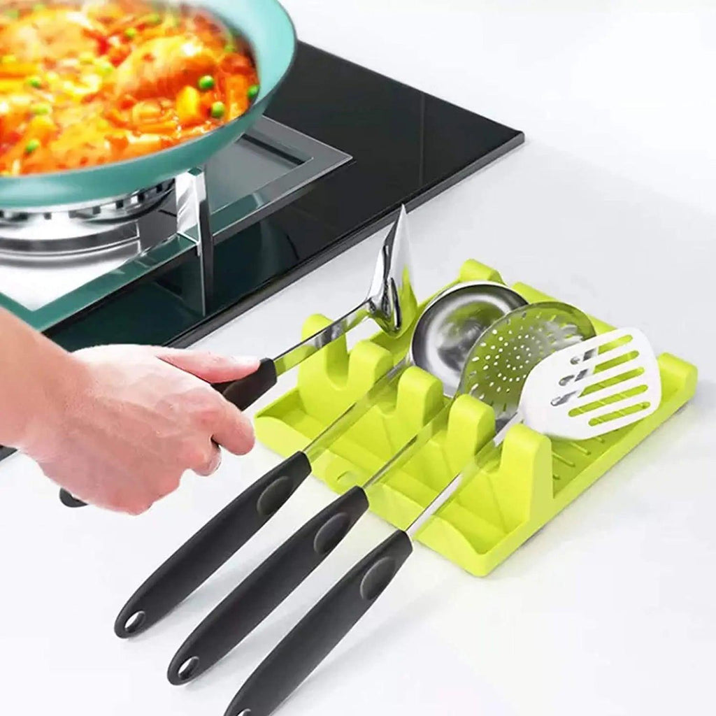 4 Slots Cooking Utensil Storage Rack - osbshop.pk