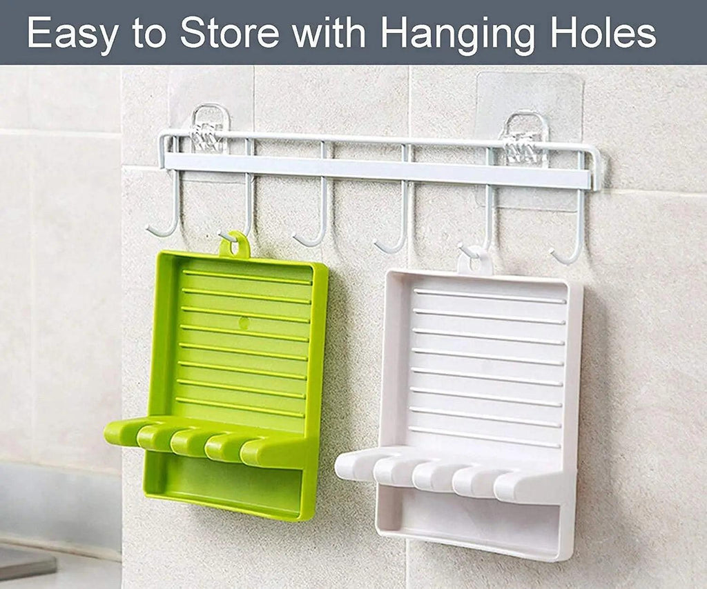 4 Slots Cooking Utensil Storage Rack - osbshop.pk