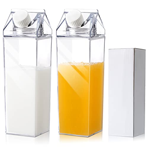 Milk Carton Shape Bottle