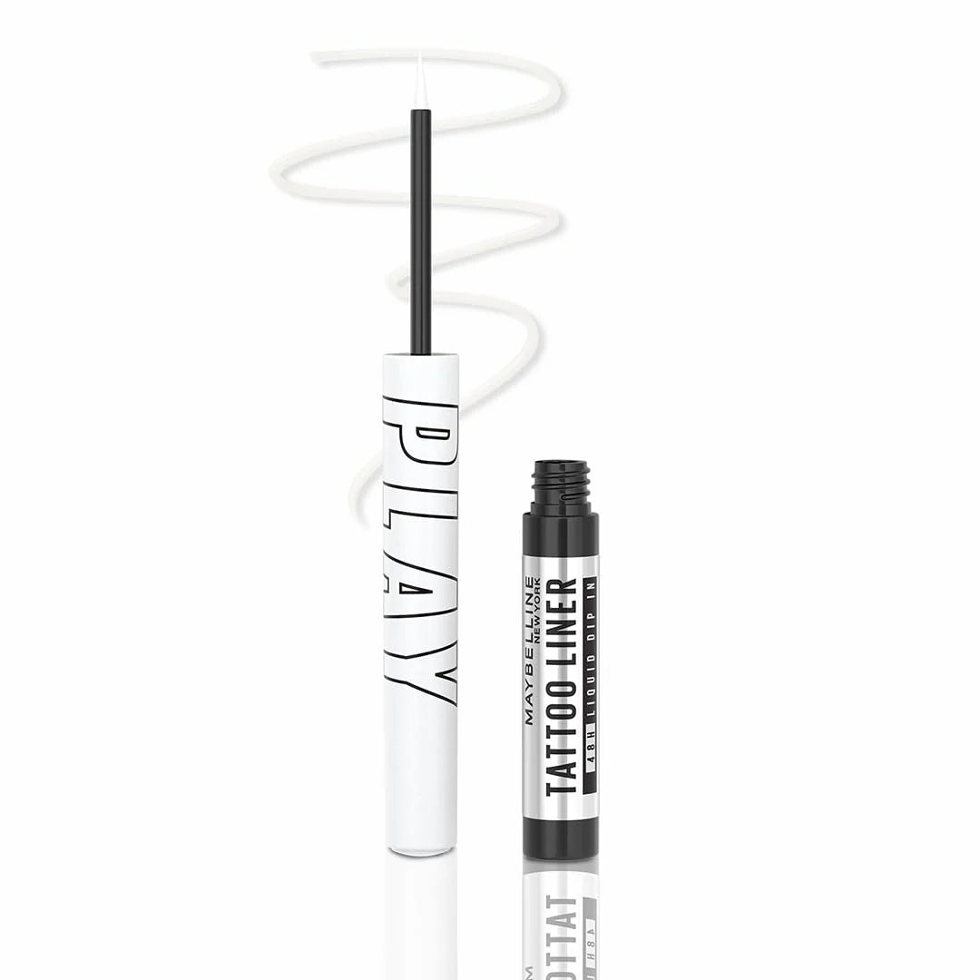 Maybelline Tattoo Liner Play 48H Defend Matte White 2.1ml osbshop.pk