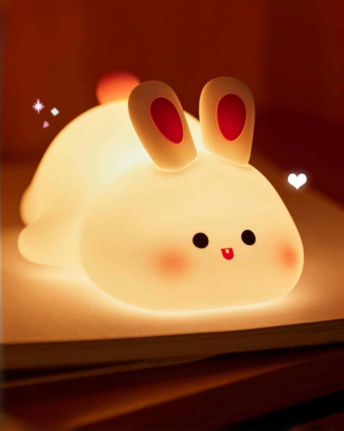 Silicone Rabbit Night Light