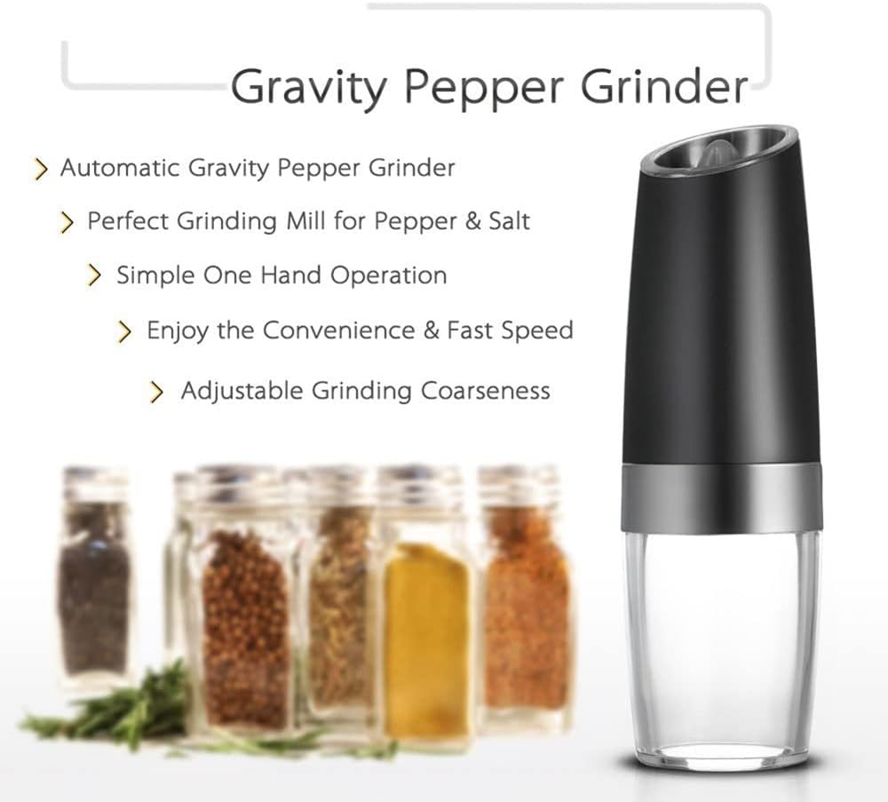 Salt and Pepper Grinder Automatic Battery Operated osbshop.pk