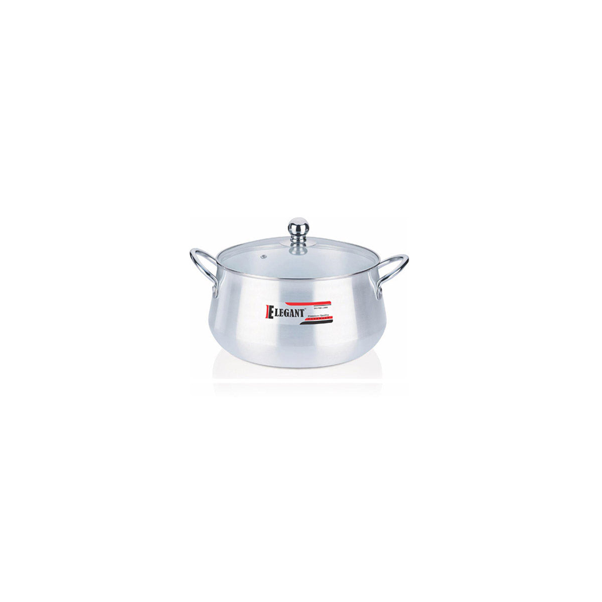 Elegant Belly Pot Silver 16cm osbshop.pk