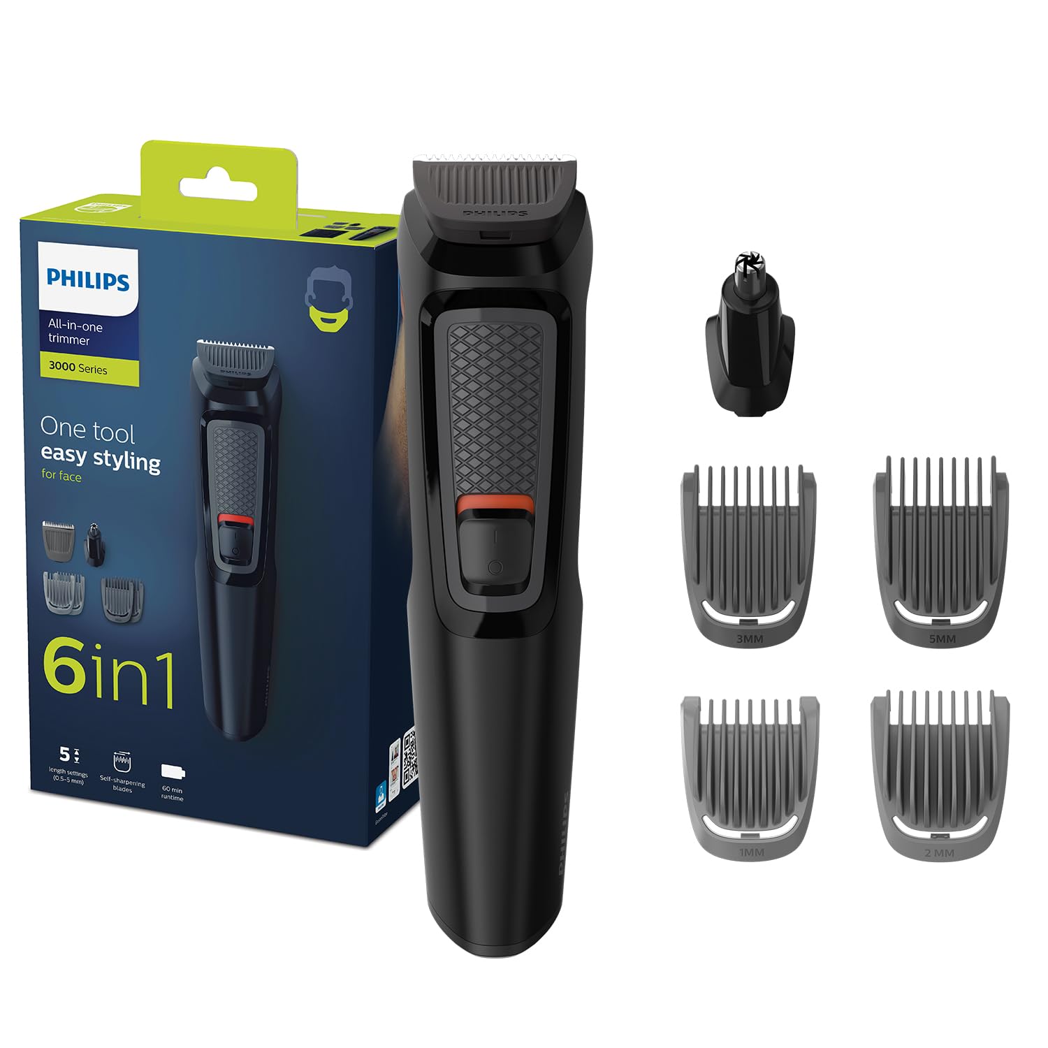 Philips 3000 Series 6Tools All In One Trimmer, MG3710/33 osbshop.pk
