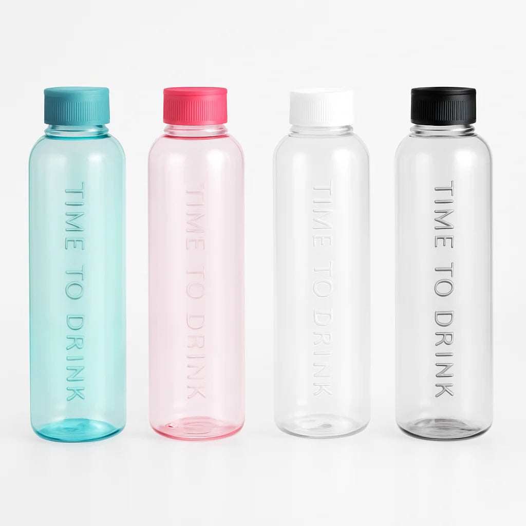 Transparent Plastic Water Bottle 750ml