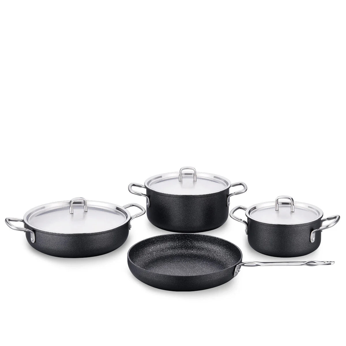 Korkmaz Doria 7-Piece Non Stick Cookware Set osbshop.pk