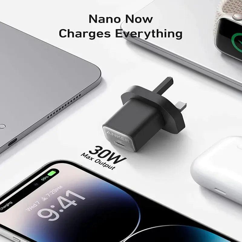 Anker 511 Charger (Nano 3, 30W) - osbshop.pk