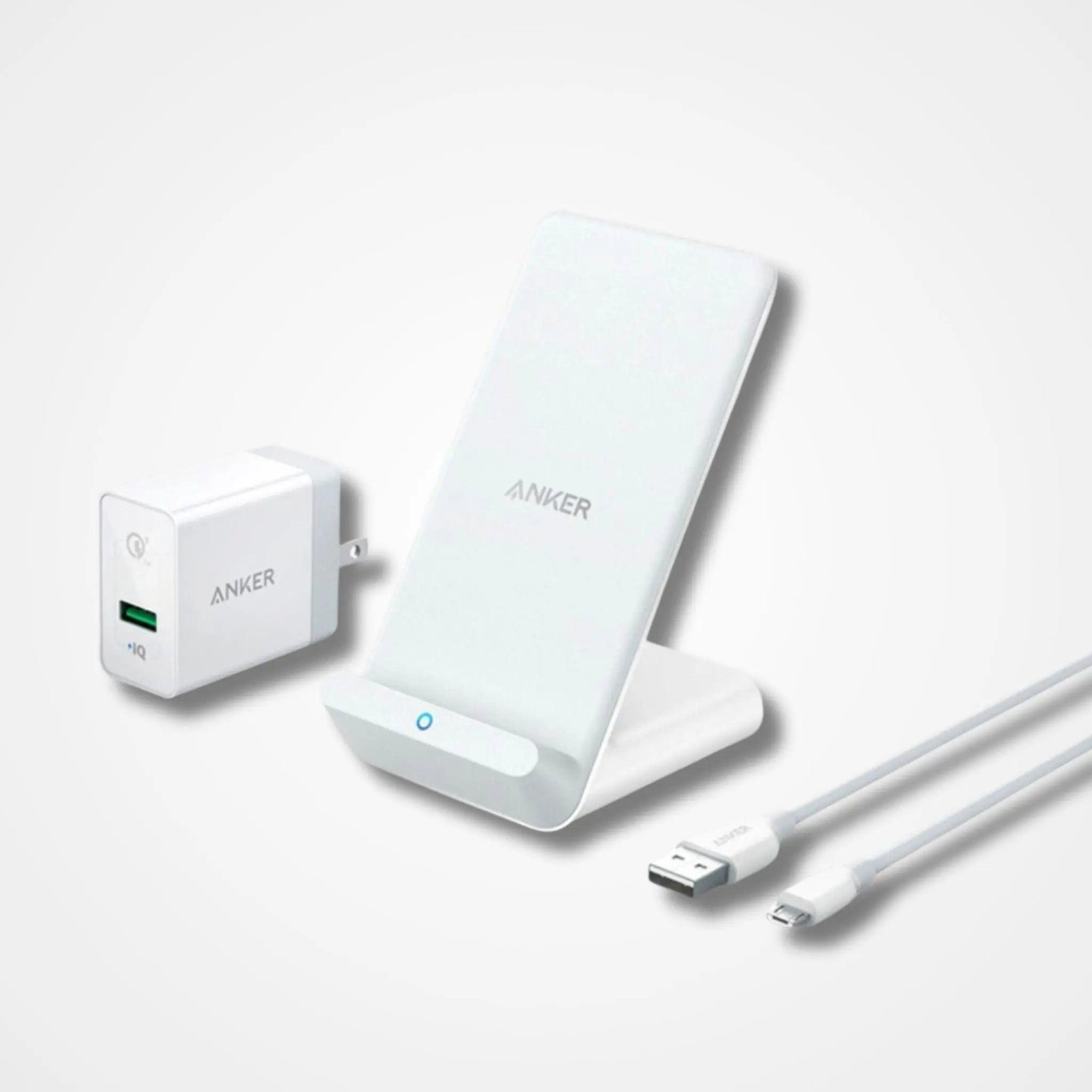 Anker Power Wave 7.5 Fast Wireless Charging Stand - osbshop.pk