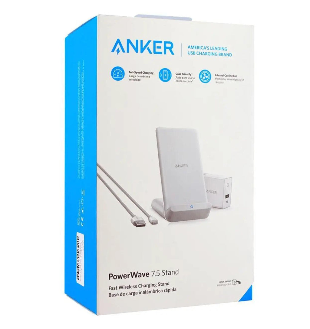 Anker Power Wave 7.5 Fast Wireless Charging Stand - osbshop.pk