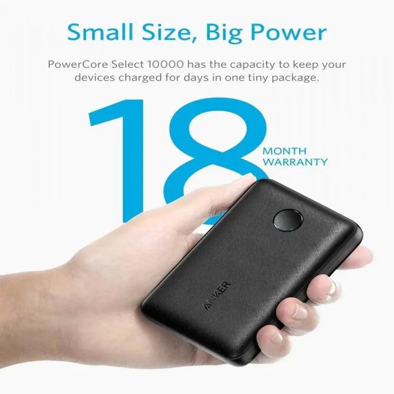 Anker PowerCore Select 10000mAh Power Bank - osbshop.pk