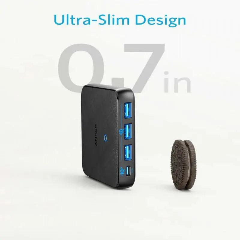 Anker PowerPort Atom III Slim (Four Ports) - osbshop.pk