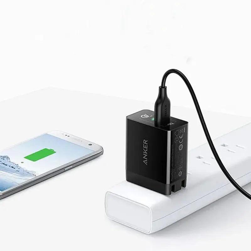 Anker PowerPort+ 1 Quick Charge 3.0 With USB-C Cable 3ft - osbshop.pk