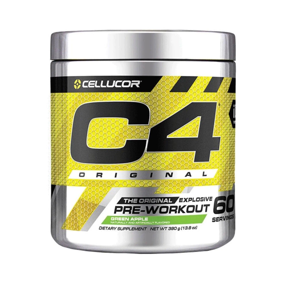 C4 Original Pre-Workout Green Apple 390g 60 Servings - osbshop.pk