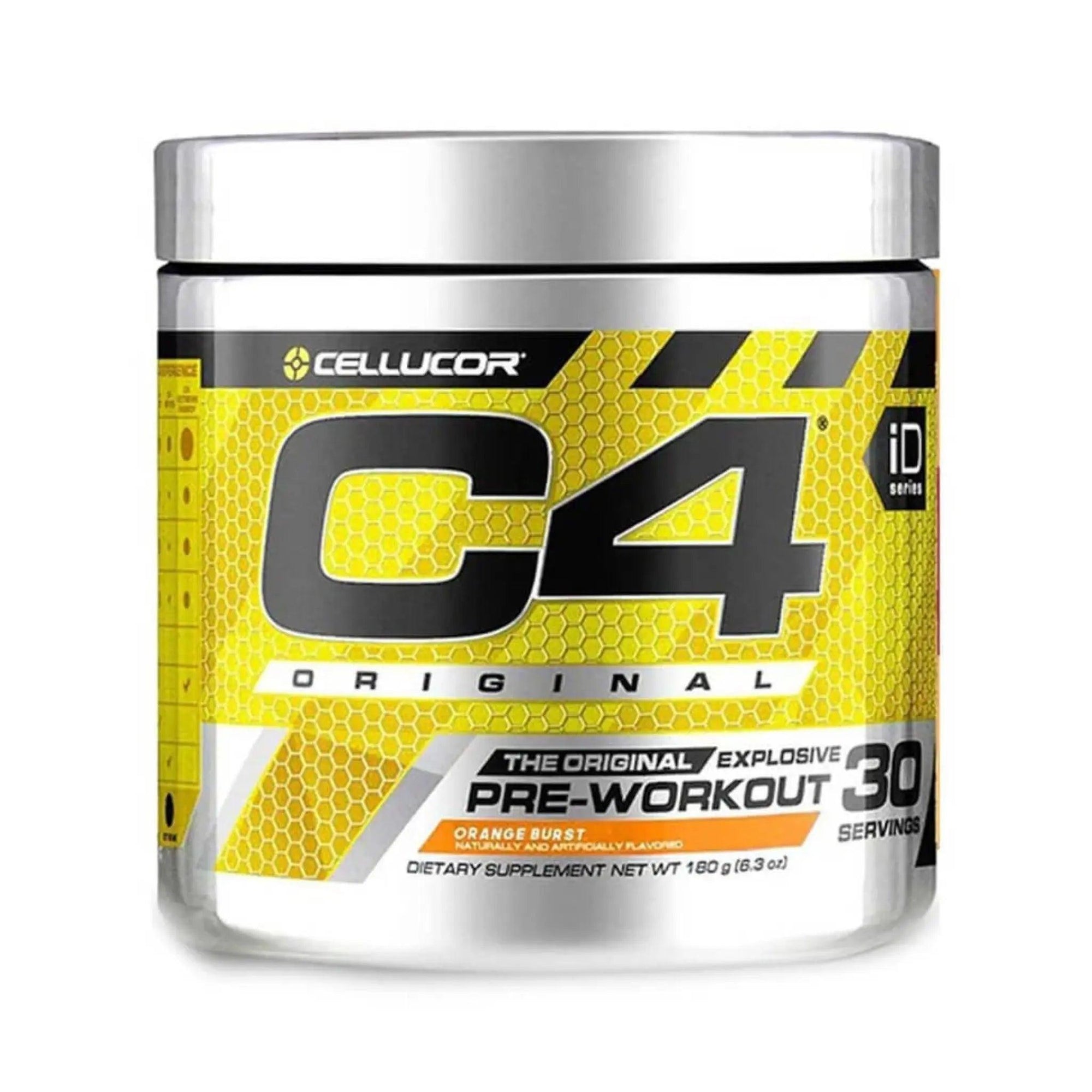 C4 Original Pre-Workout Orange Brust 30 Servings - osbshop.pk