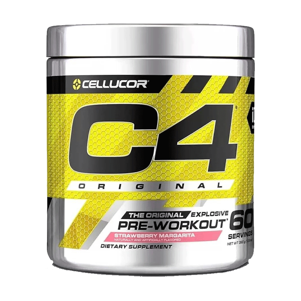 C4 Original Pre-Workout Strawberry Margarita 390g 60 Servings - osbshop.pk
