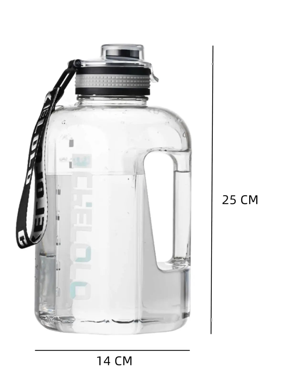 Clear Plastic 2.2 Litre Water Can osbshop.pk