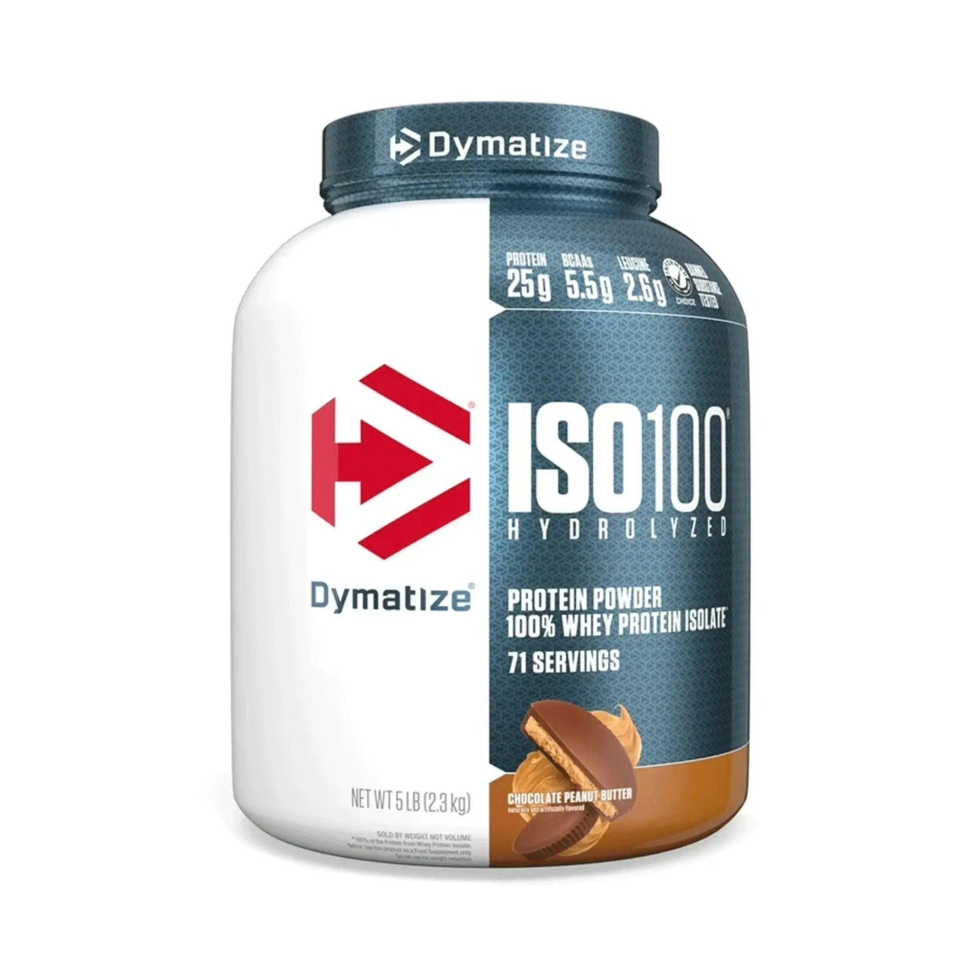 Dymatize Iso 100 Chocolate Peanut Butter 2.3kg 5Lb - osbshop.pk