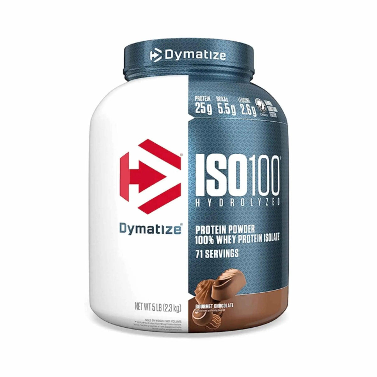 Dymatize Iso 100 Gourmet Chocolate 2.3kg 5lb - osbshop.pk