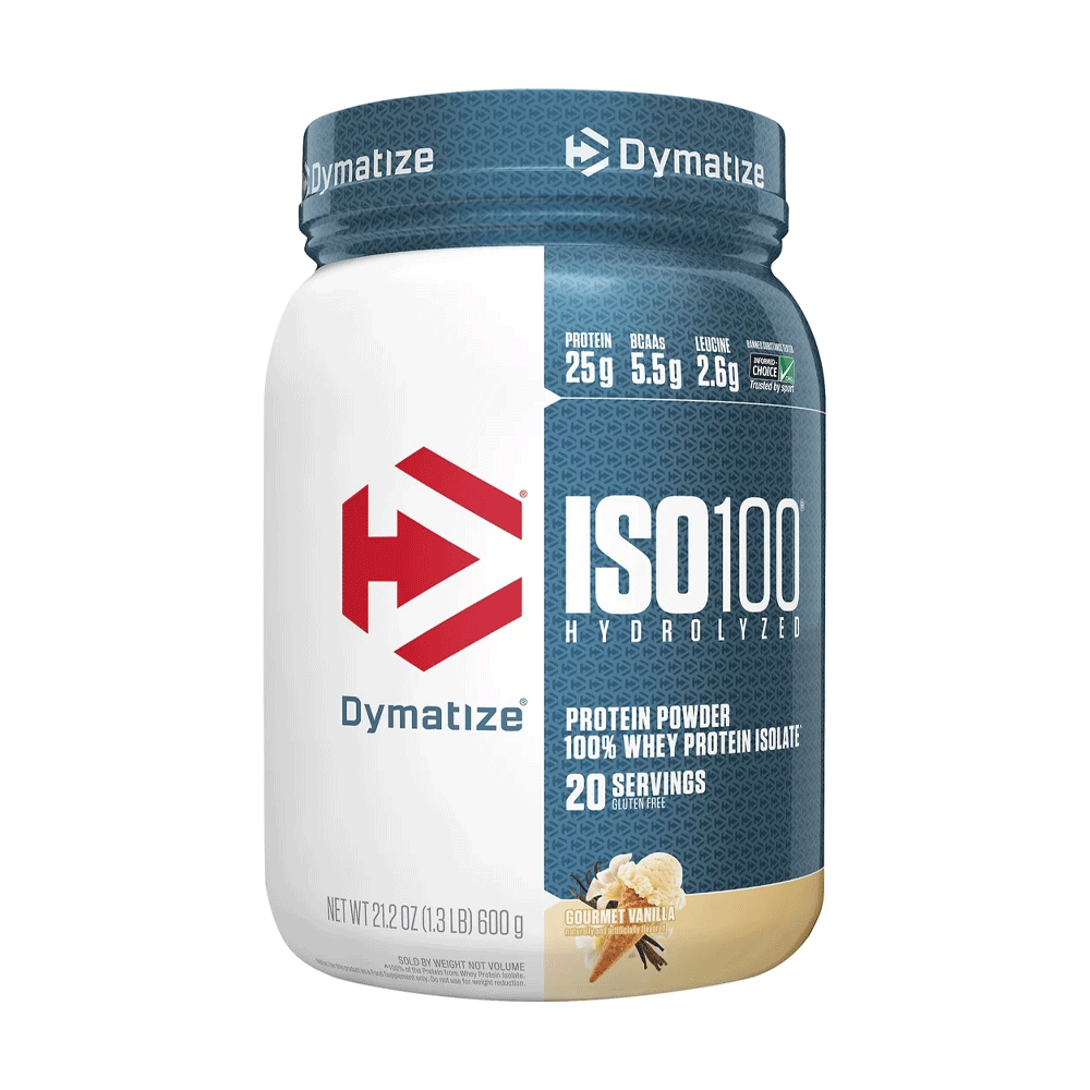 Dymatize Iso 100 Gourmet Vanilla Protein Powder 610g 1.34lb - osbshop.pk