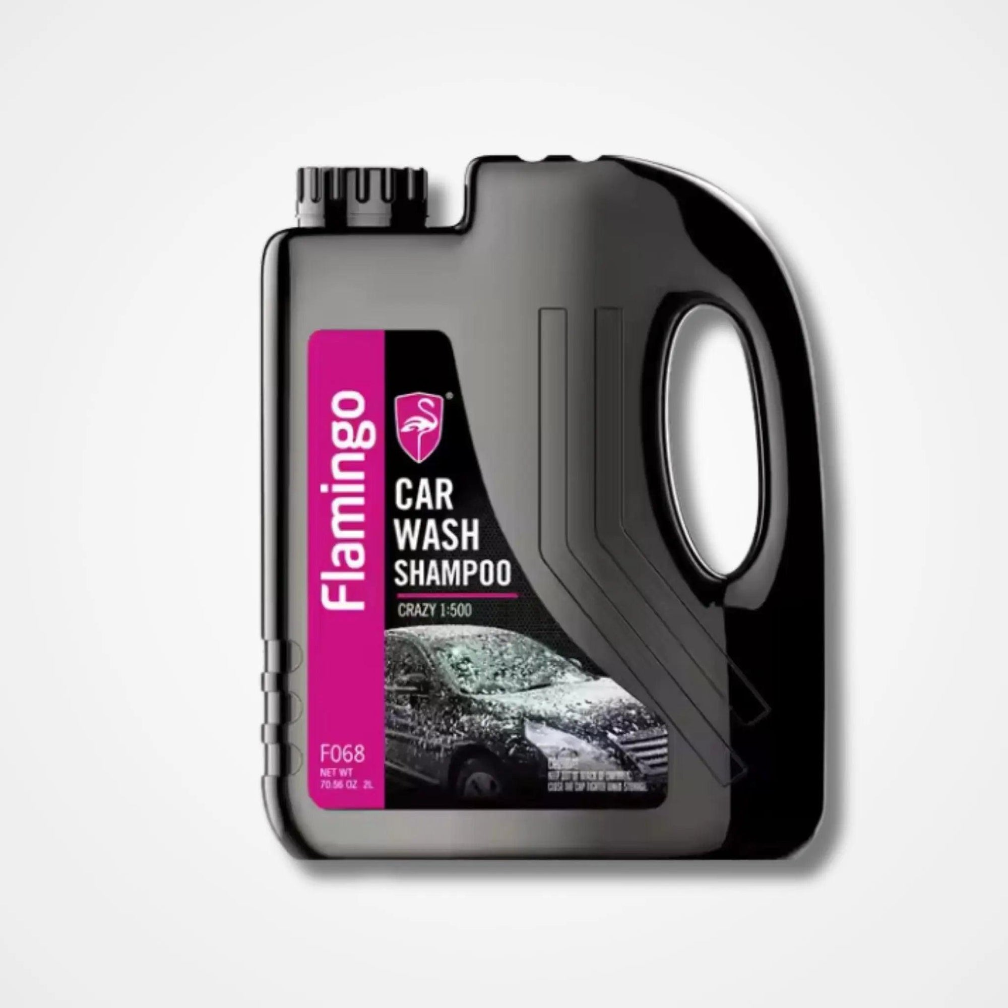 Flamingo Car Wash Shampoo Crazy 1:500 F068 2 lt - osbshop.pk