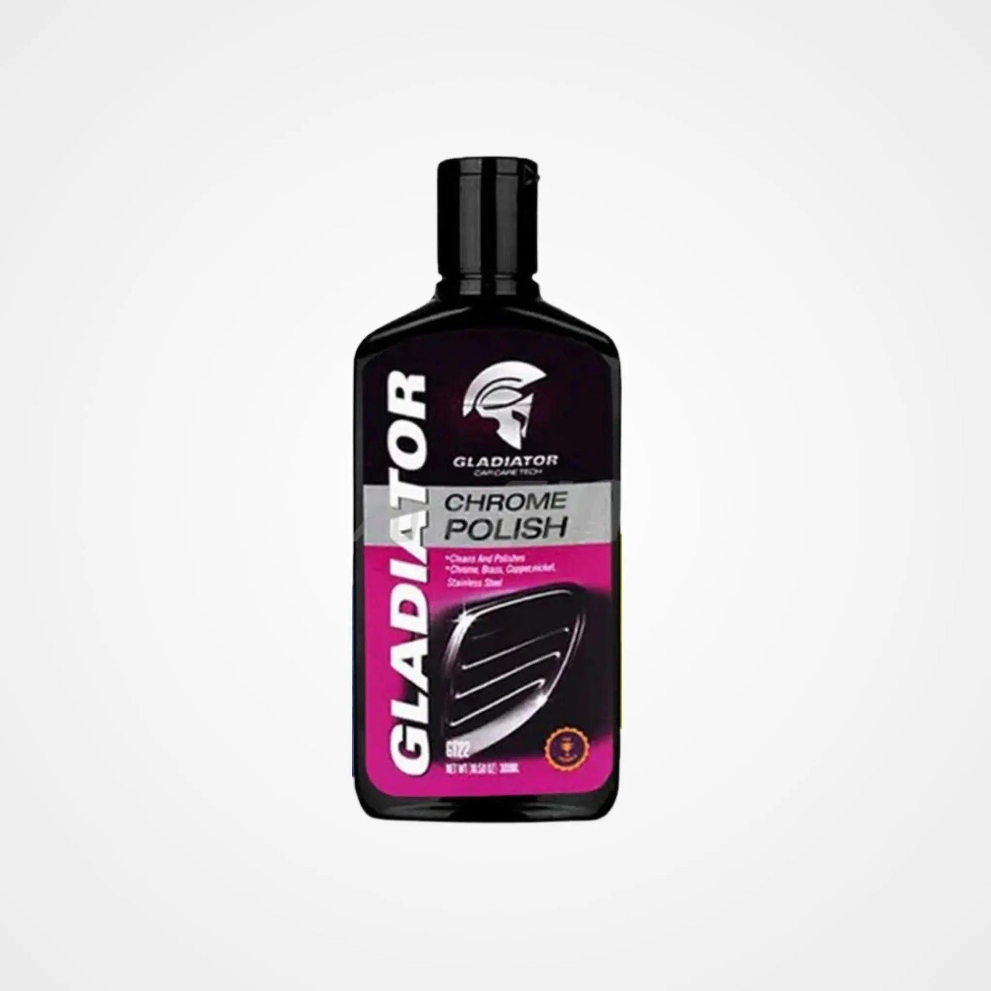 Gladiator Car Care Tech Chrome Polish GT22 300ml - osbshop.pk