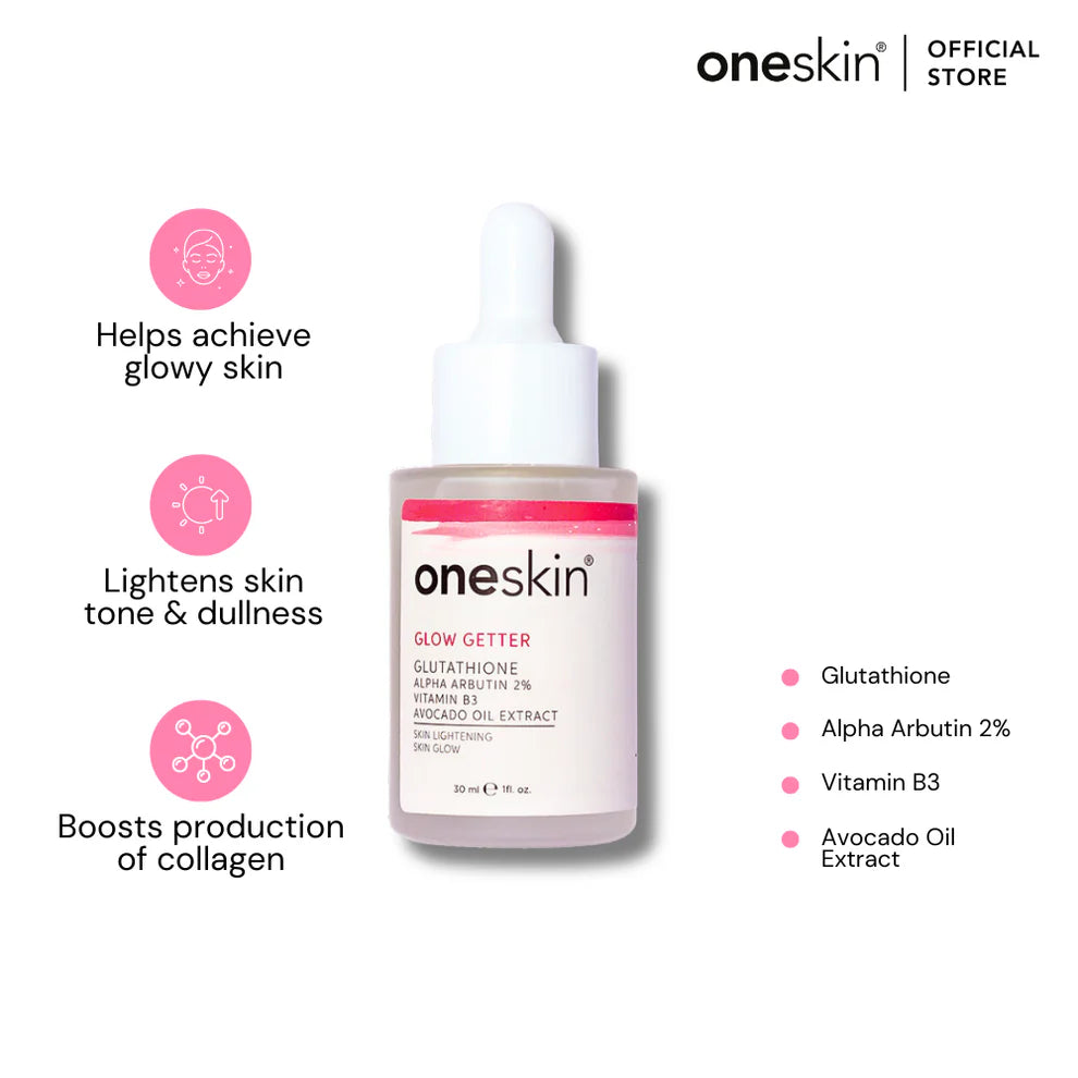 Oneskin Glow Getter Serum With Glutathione 30ml