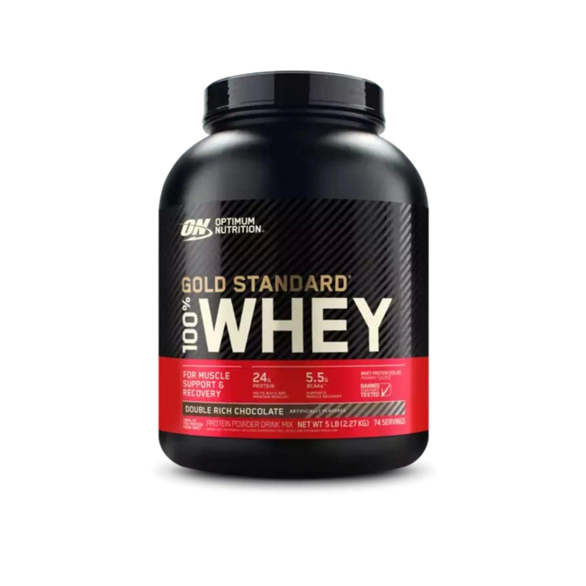 Gold Standard 100% Whey Protein Powder | Double Rich Chocolate | 5 lbs - osbshop.pk