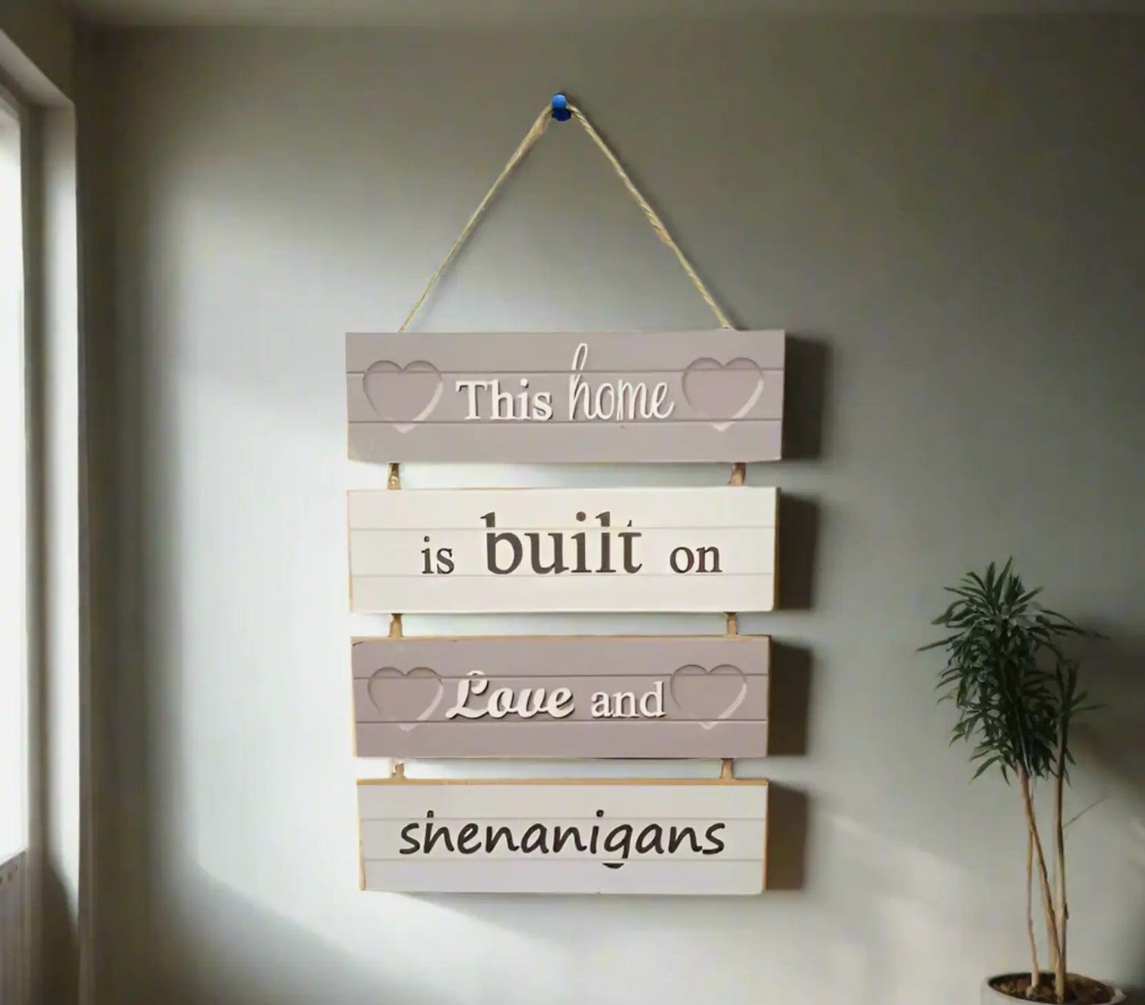 Hanging Wall Wooden - osbshop.pk