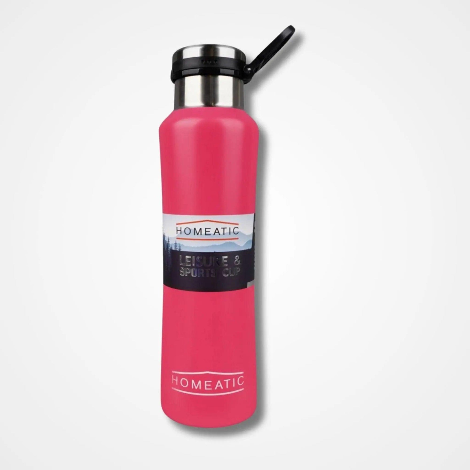 Homeatic Steel Water Bottle, 550m - osbshop.pk